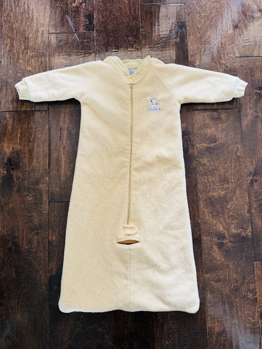 Snugtime Fleece Long Sleeve Sleep Sack Wearable Blanket 6-18 Months 17-26lbs Yel